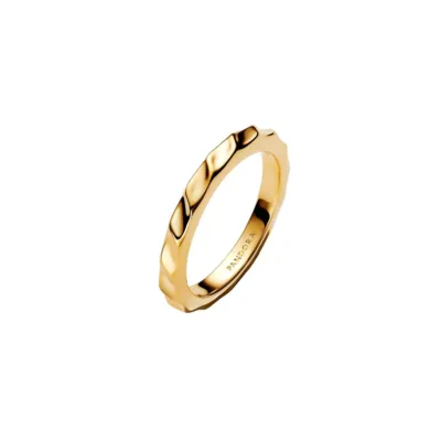 163885C00-52 PANDORA Rippled Band ženski prsten