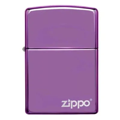 24747ZL ZIPPO UPALJAC-HP PURPLE LOGO