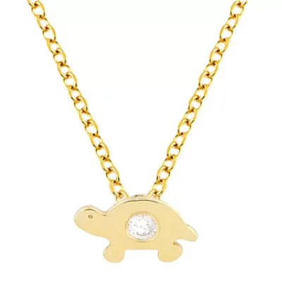 EBZ087362 EKAN NAKIT Diamond Symbols ogrlica 14k