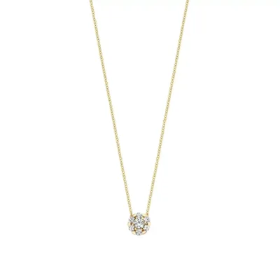 3097YZI BLUSH ZLATNI NAKIT 14ct ženska ogrlica