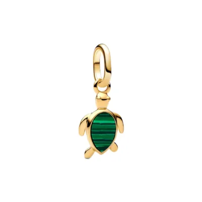 763823C01 PANDORA Green Turtle Mini ženski privezak
