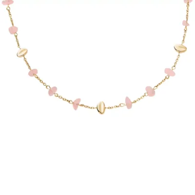 SKJ1865710 SKAGEN Anja Rose Quartz ženska ogrlica