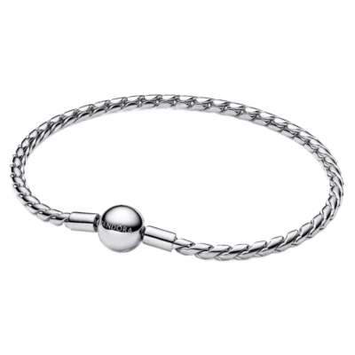 594028C00-19 PANDORA Round Clasp Wing Chain ženska narukvica